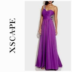 **SOLD ON MERCARI**Plum Evening Gown